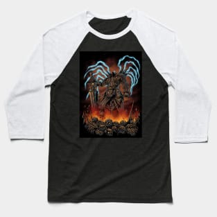 Seraphic Guardian: Diablo 3 Angel Warrior Baseball T-Shirt